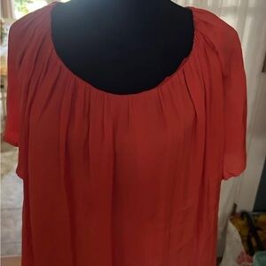 Tigerlily Vibrant Orange Blouse
